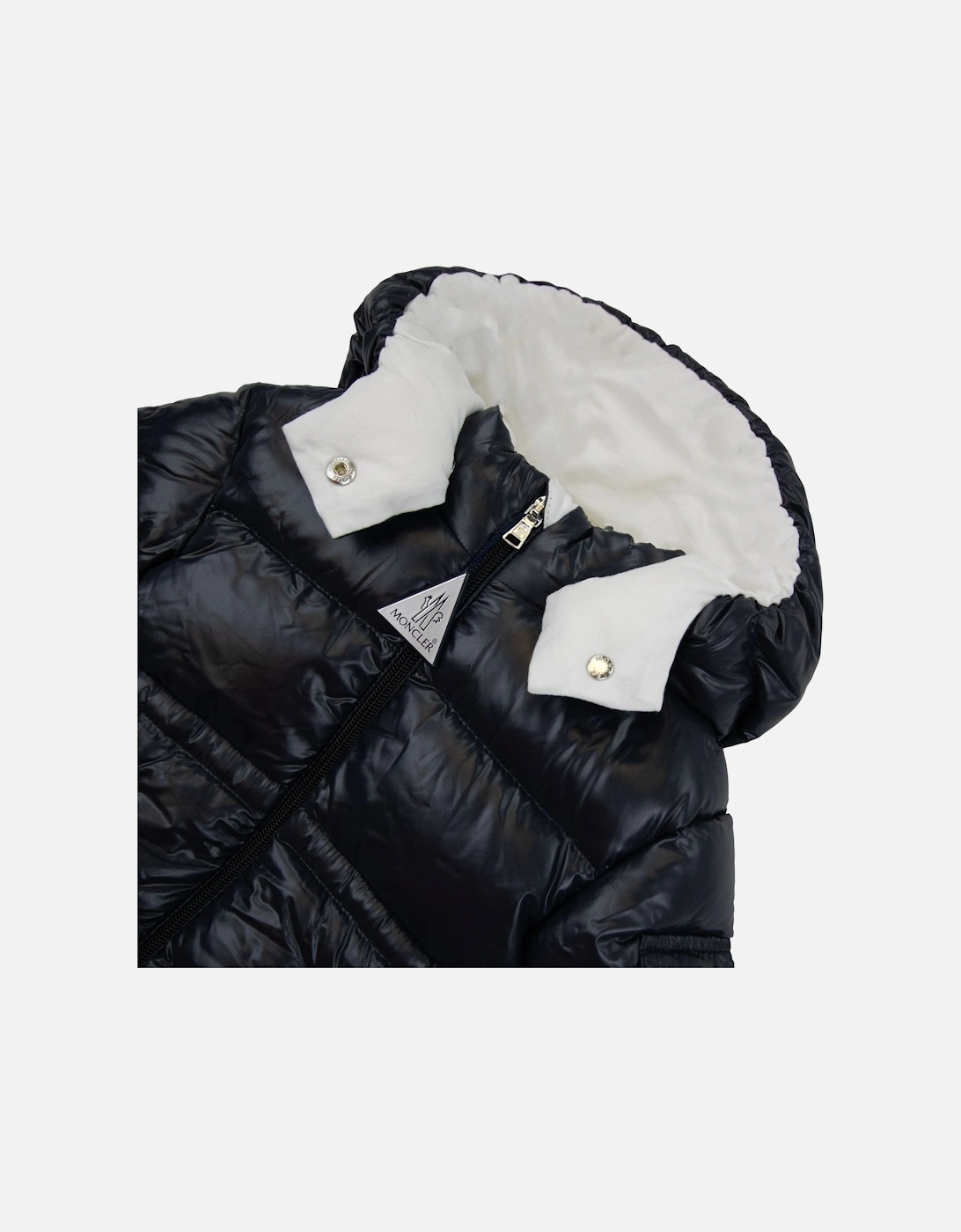 Junior Maire Hooded Down Jacket Navy 742