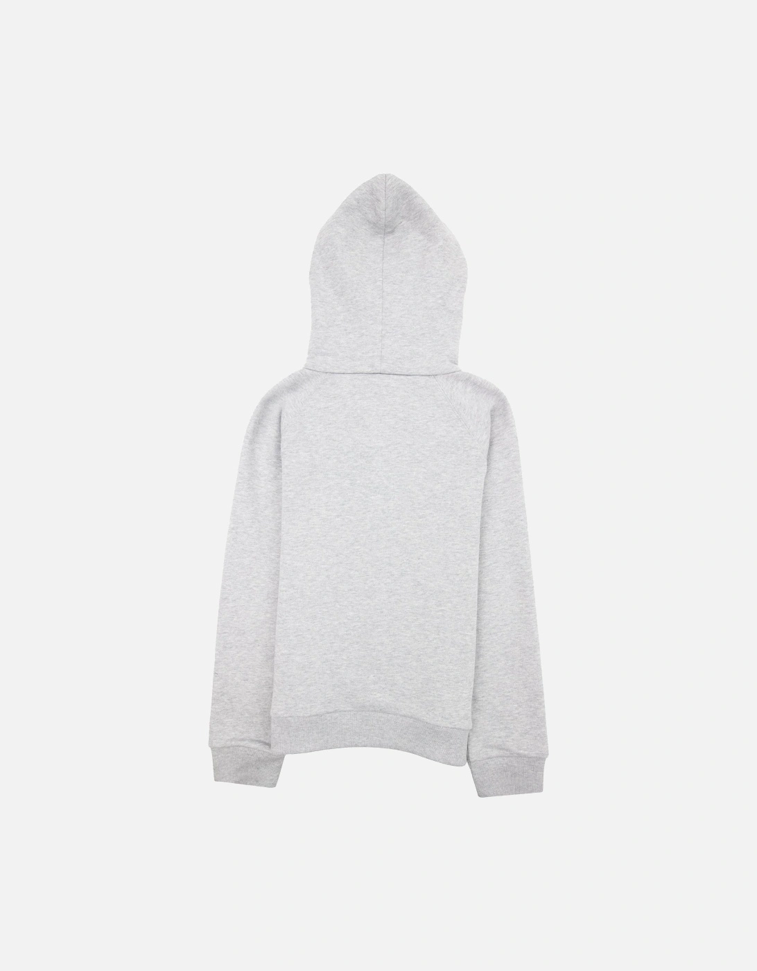 Junior Logo Print Hooded Sweatshirt Grey 1676