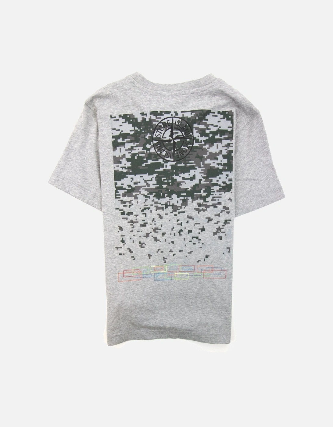 Junior 21054 Logo T Shirt Grey V1064