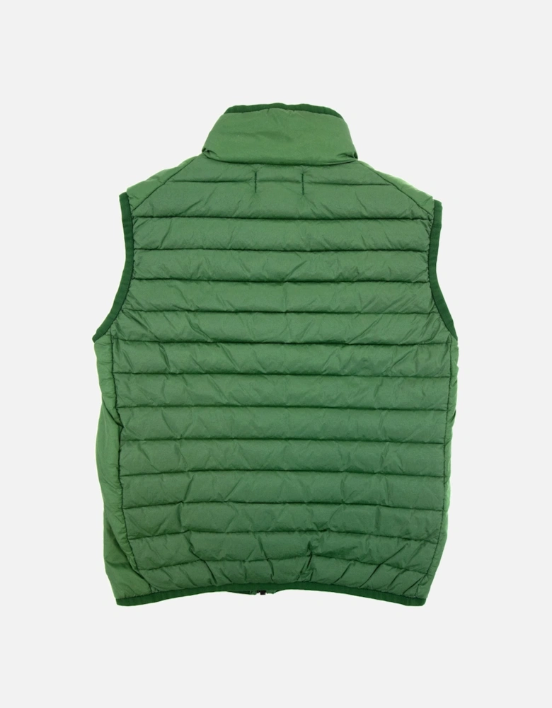 Junior G0131 Loom Woven Nylon Gilet Bottle Green V0053
