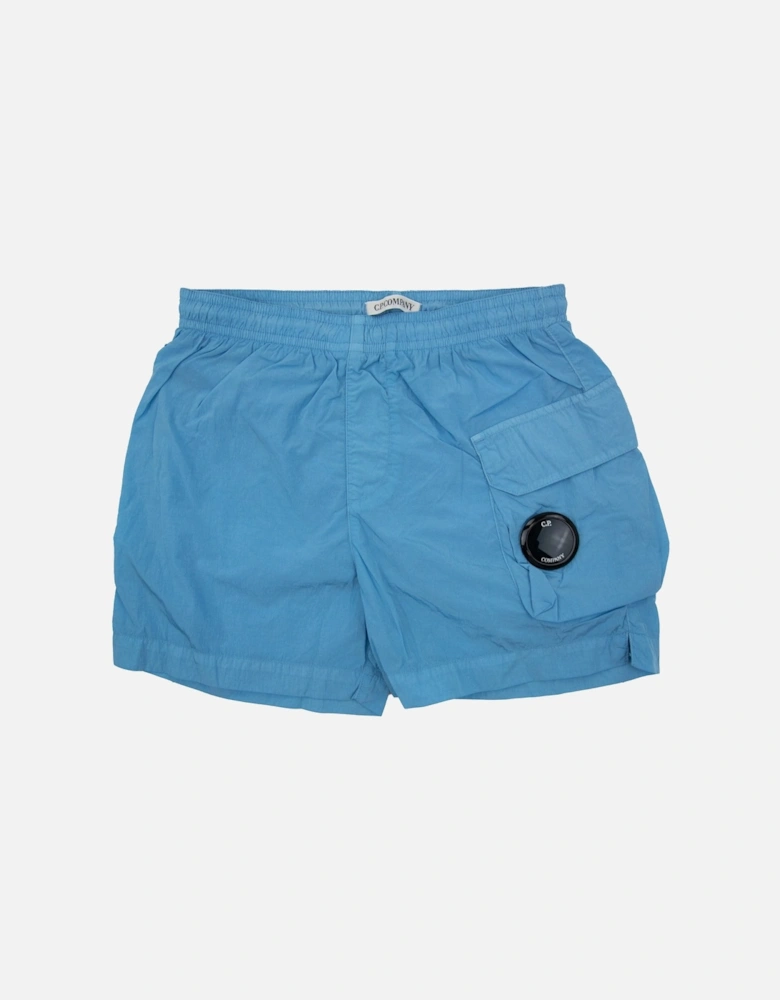 Undersixteen Chrome-r Lense Cargo Swim Shorts Niagara Blue 853