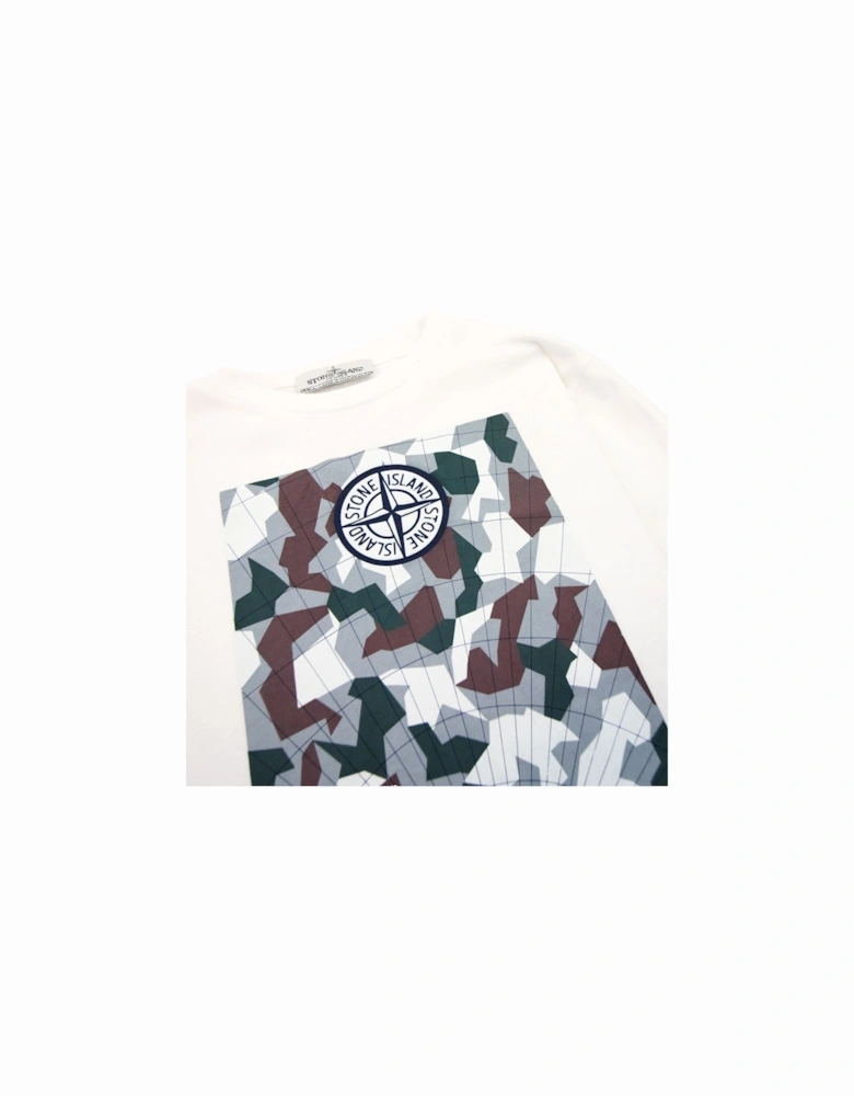 Junior 21151 Logo Graphic T Shirt White V0099