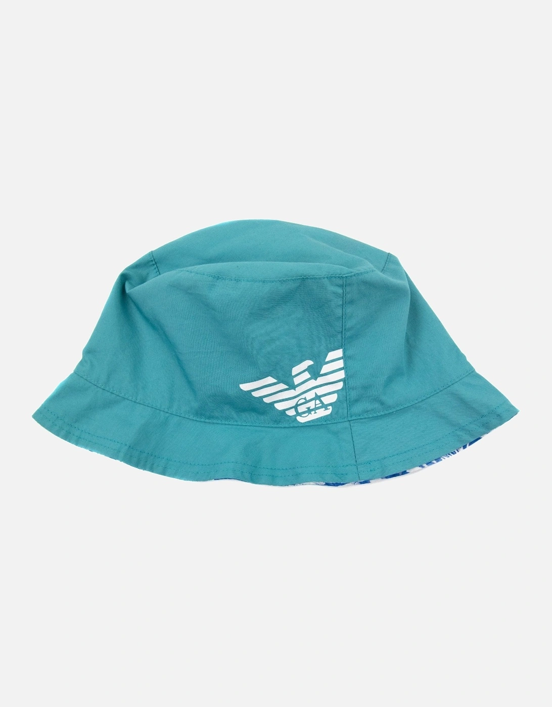 Junior Reversible Eagle Logo Hat Verde Green