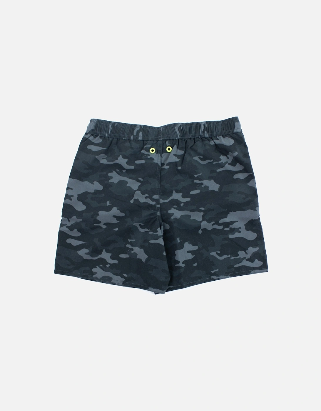 Junior Camouflage Print Swimming Shorts Black
