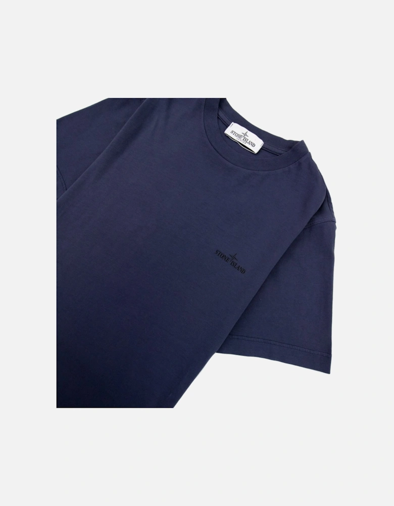 Junior 21054 Logo T Shirt Navy Blue V0028