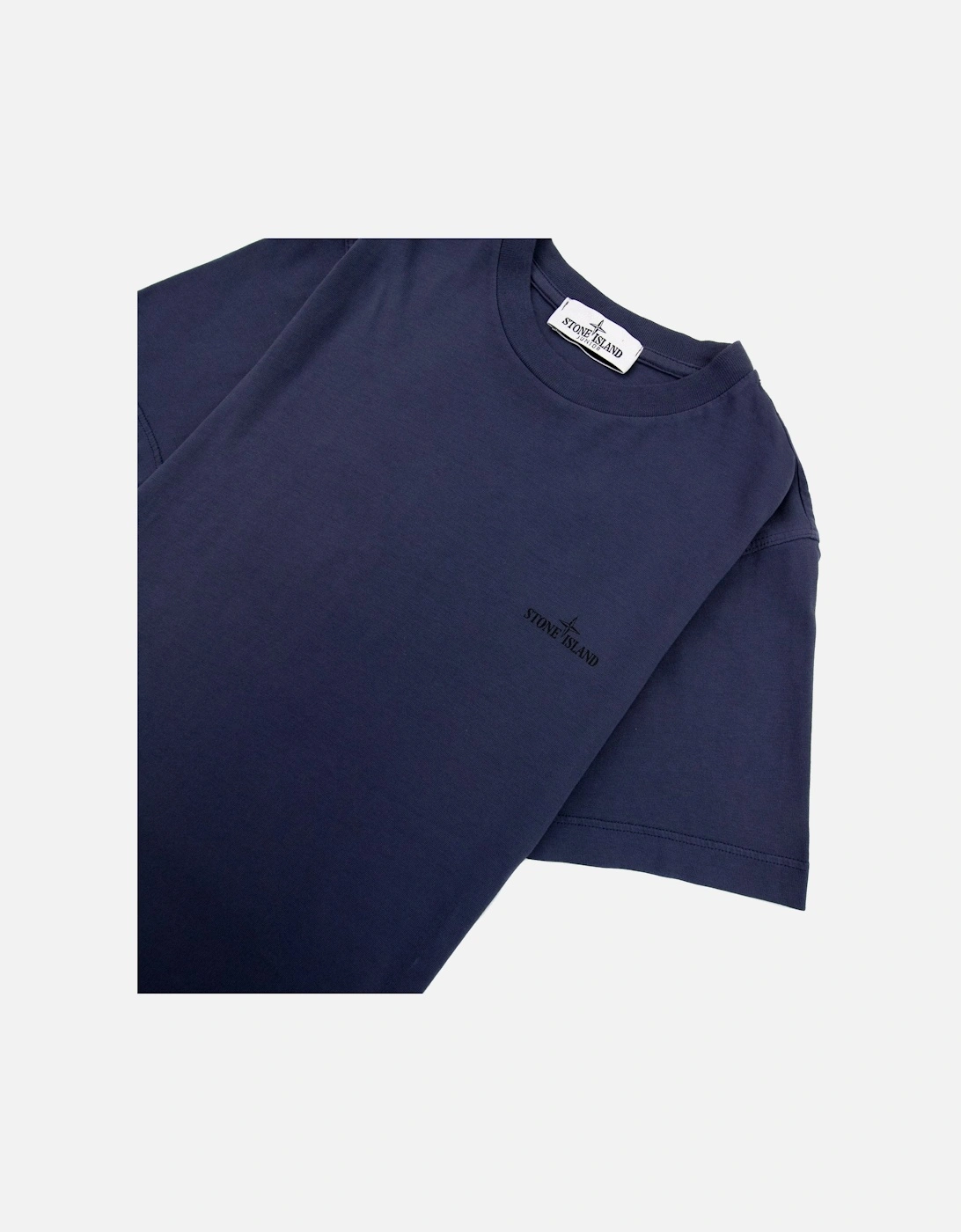 Junior 21054 Logo T Shirt Navy Blue V0028