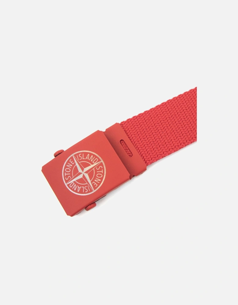 Junior 90467 Logo Belt Red V0010