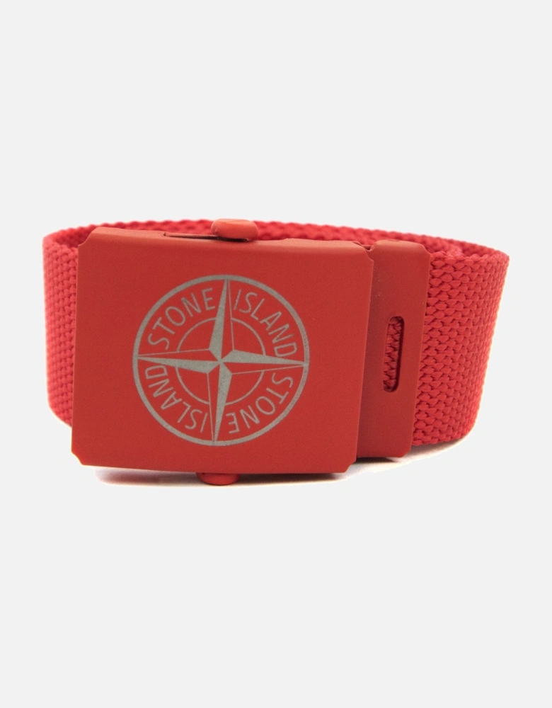 Junior 90467 Logo Belt Red V0010