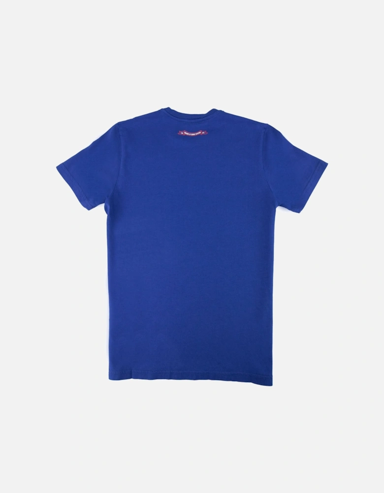 Kids University Of Dsquared Tshirt Blue