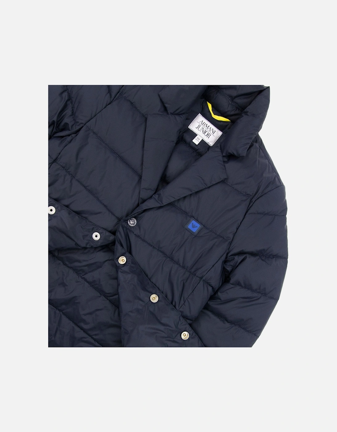 Junior Padded Blazer Jacket Navy