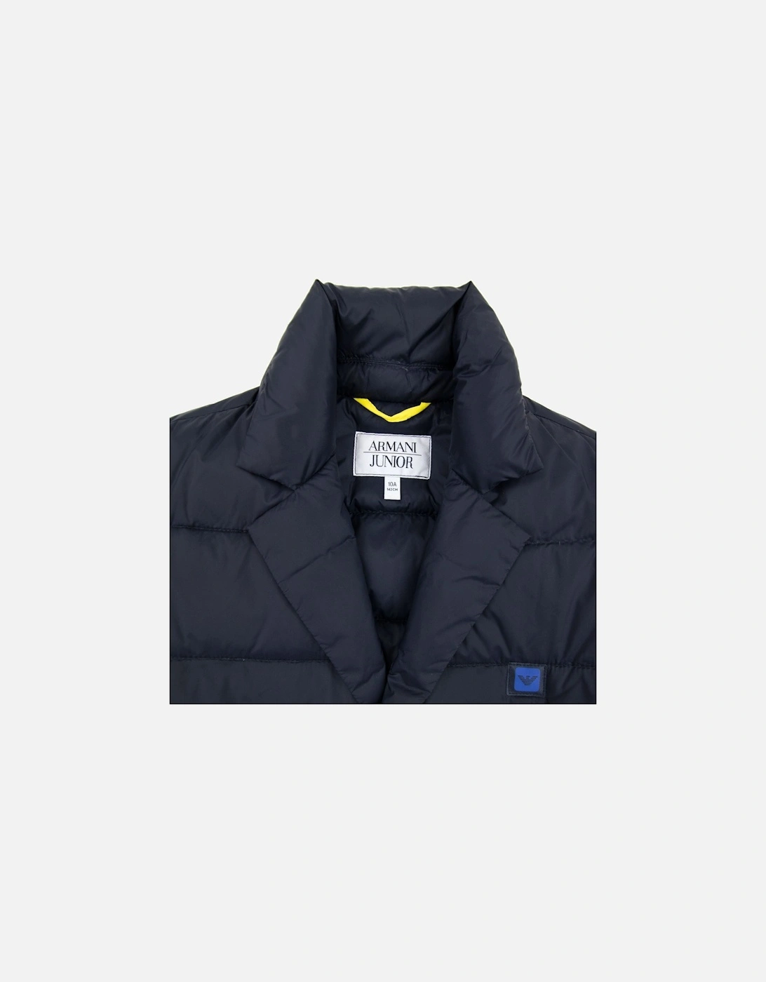 Junior Padded Blazer Jacket Navy