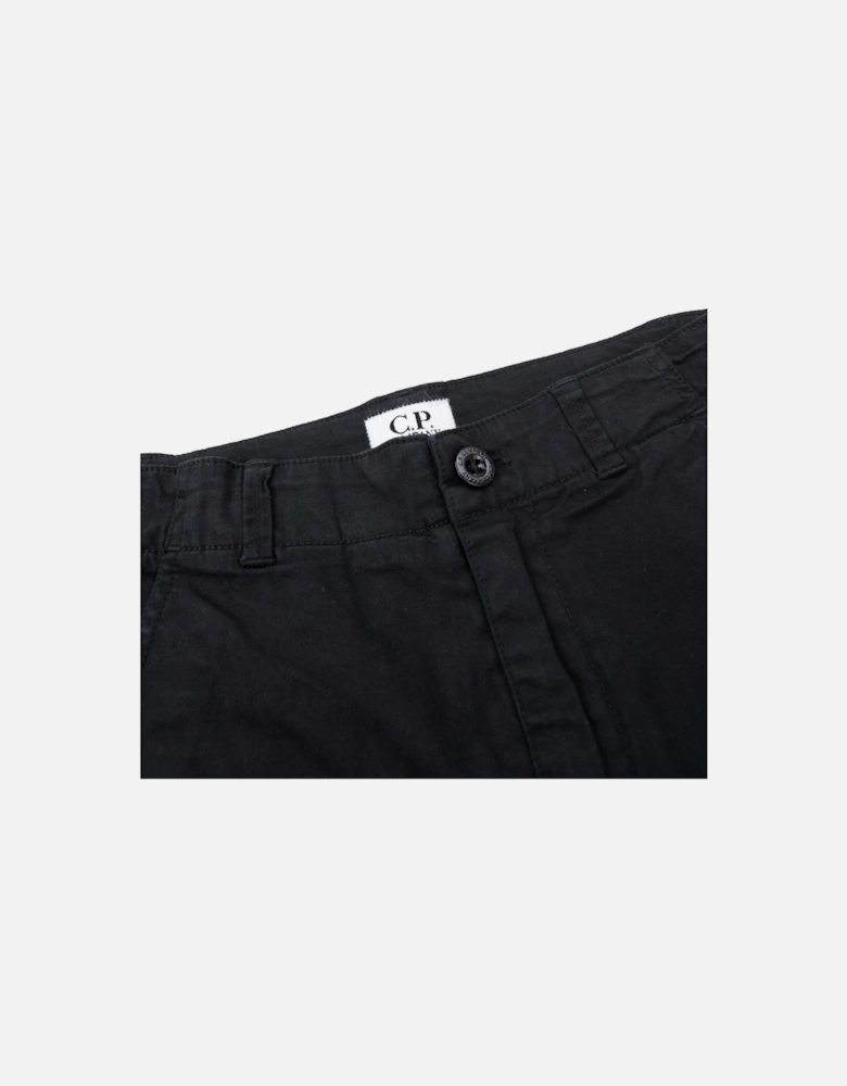 Undersixteen U16 Stretch Satten Lens Cargo Shorts Black 999