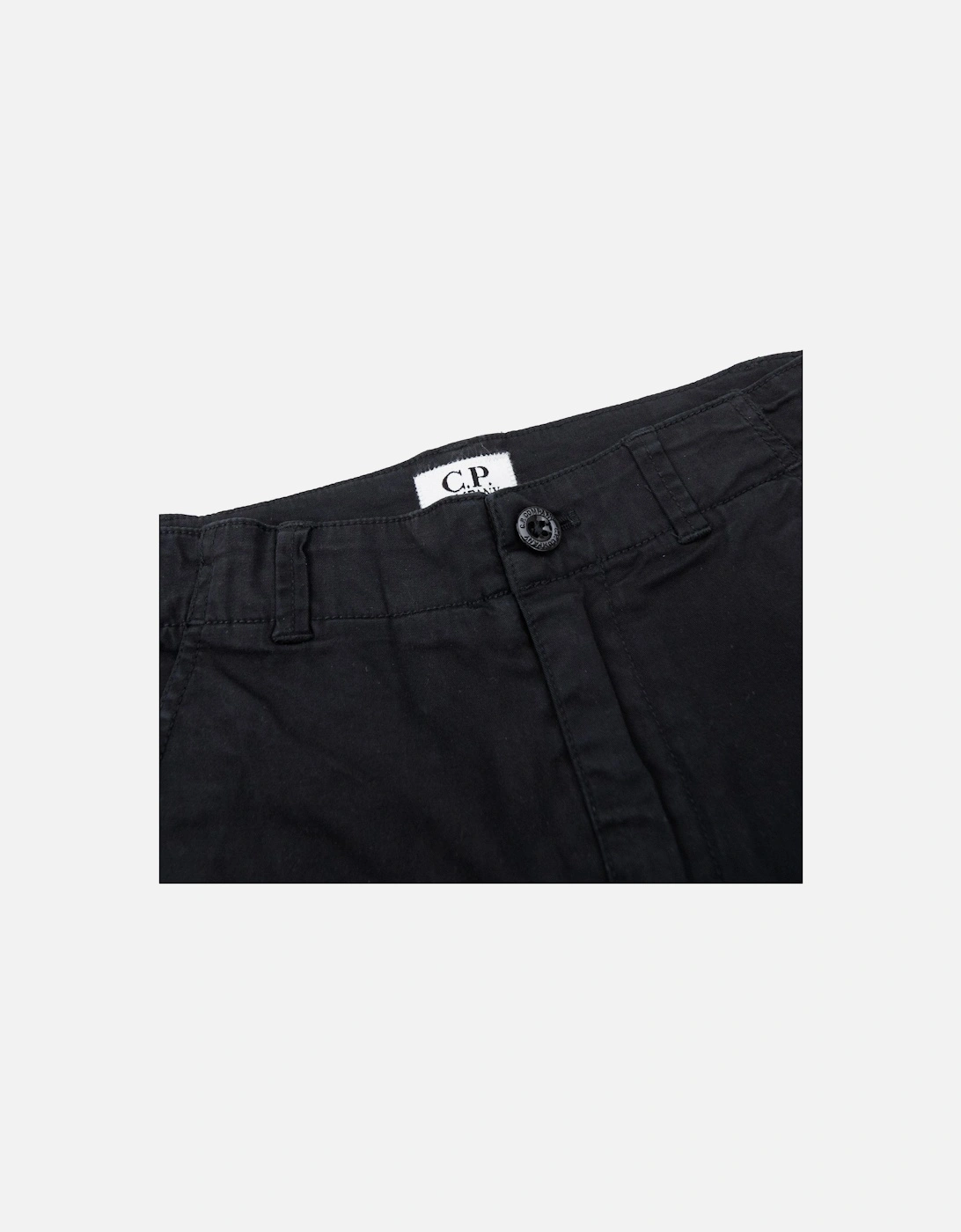 Undersixteen U16 Stretch Satten Lens Cargo Shorts Black 999