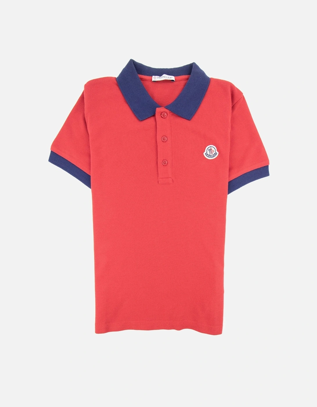 Junior Logo Maglia S/s Polo Red 455, 3 of 2