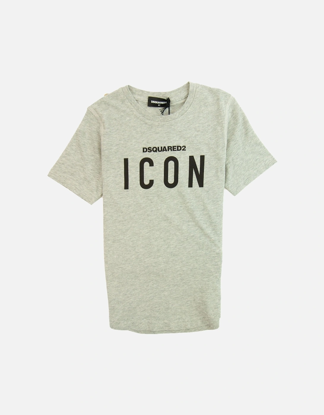 Kids D2 Icon Chest Logo Grey, 3 of 2