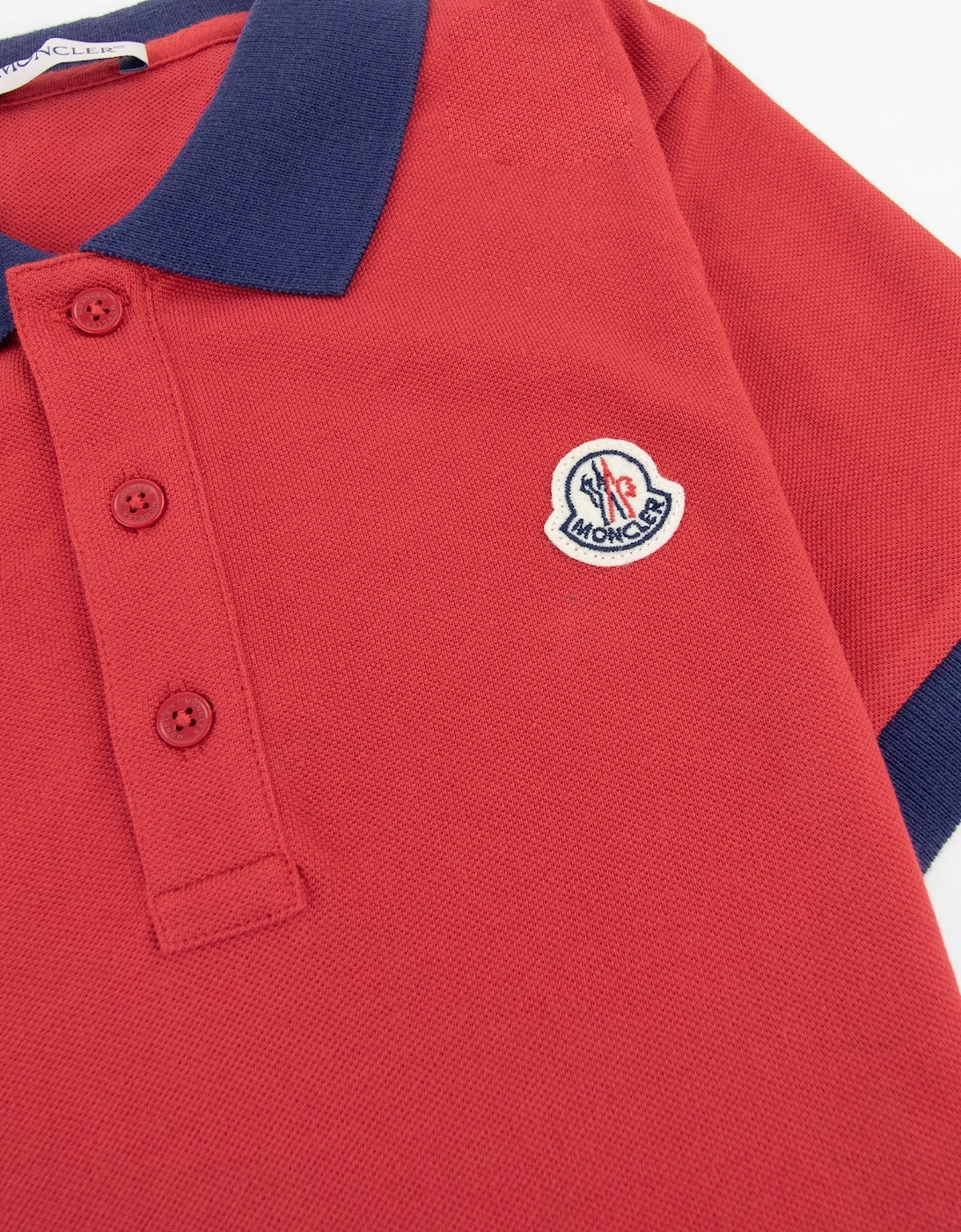 Junior Logo Maglia S/s Polo Red 455