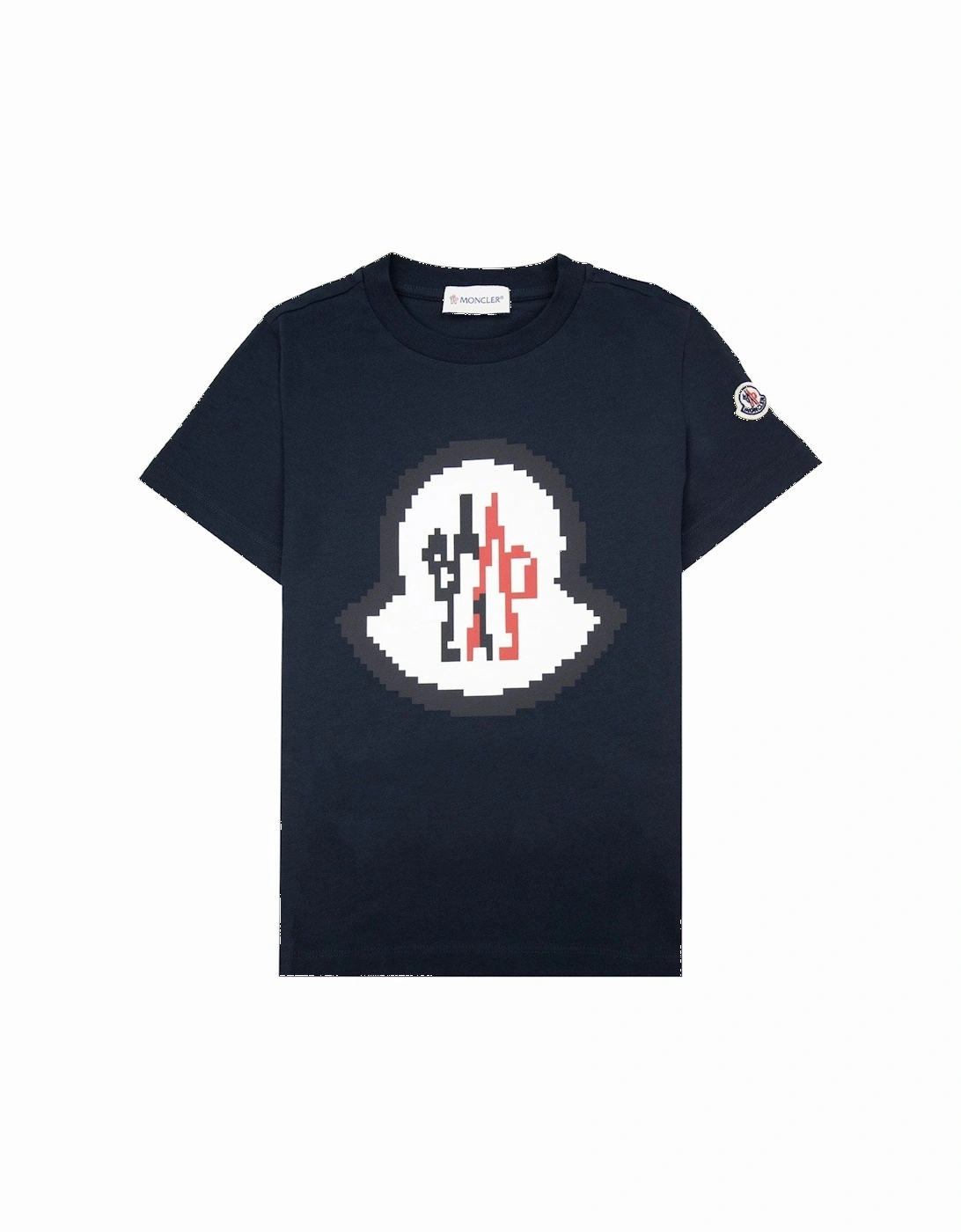 Junior Logo Motive T Shirt Navy 778, 6 of 5