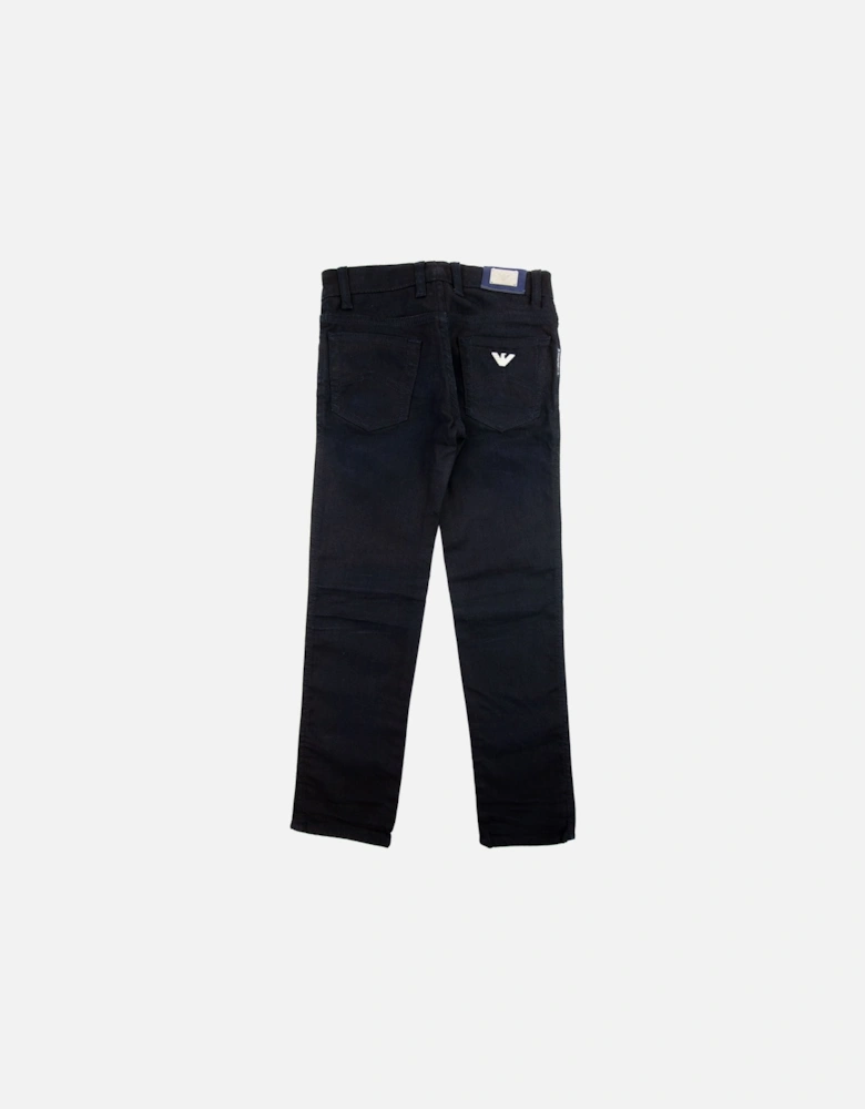 Junior Eagle 5 Pocket Jeans Denim Black
