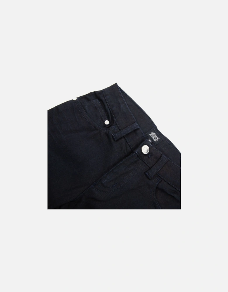 Junior Eagle 5 Pocket Jeans Denim Black