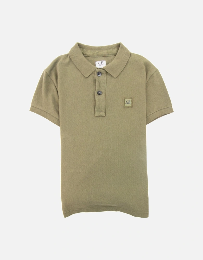 Undersixteen Logo S/s Polo Shirt Khaki 659