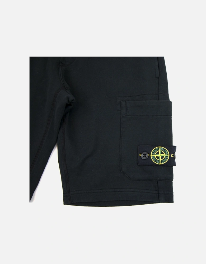 Junior Bermuda Fleece Shorts Black V0029