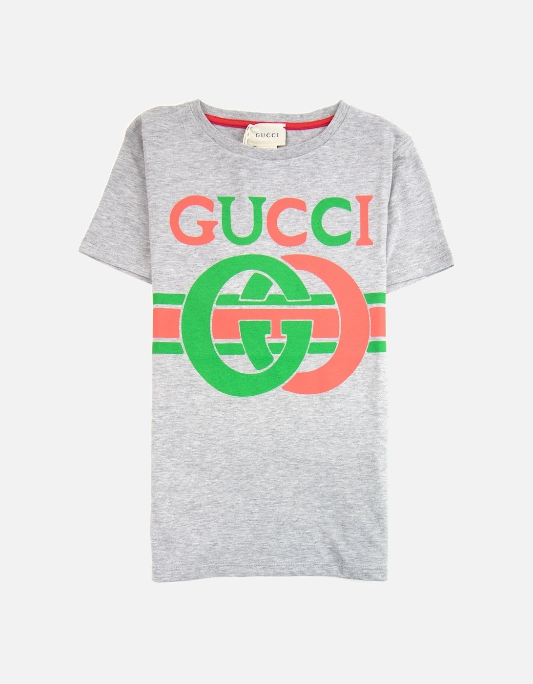 Junior Interlocking G T-shirt Grey, 3 of 2