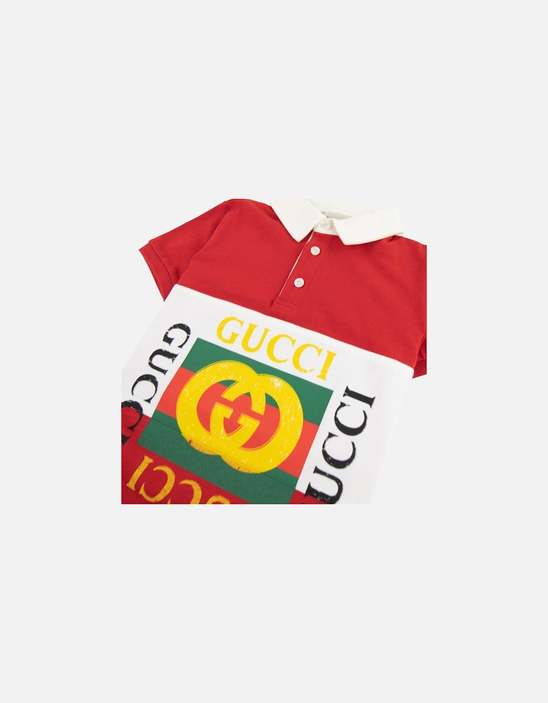 Junior Logo Polo Red