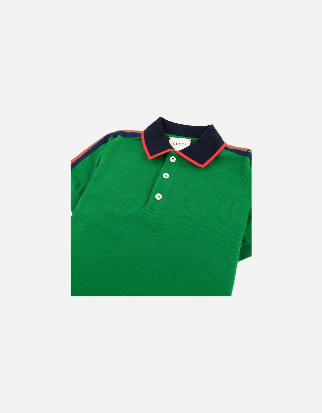 Junior Arm Logo Polo Shirt Green