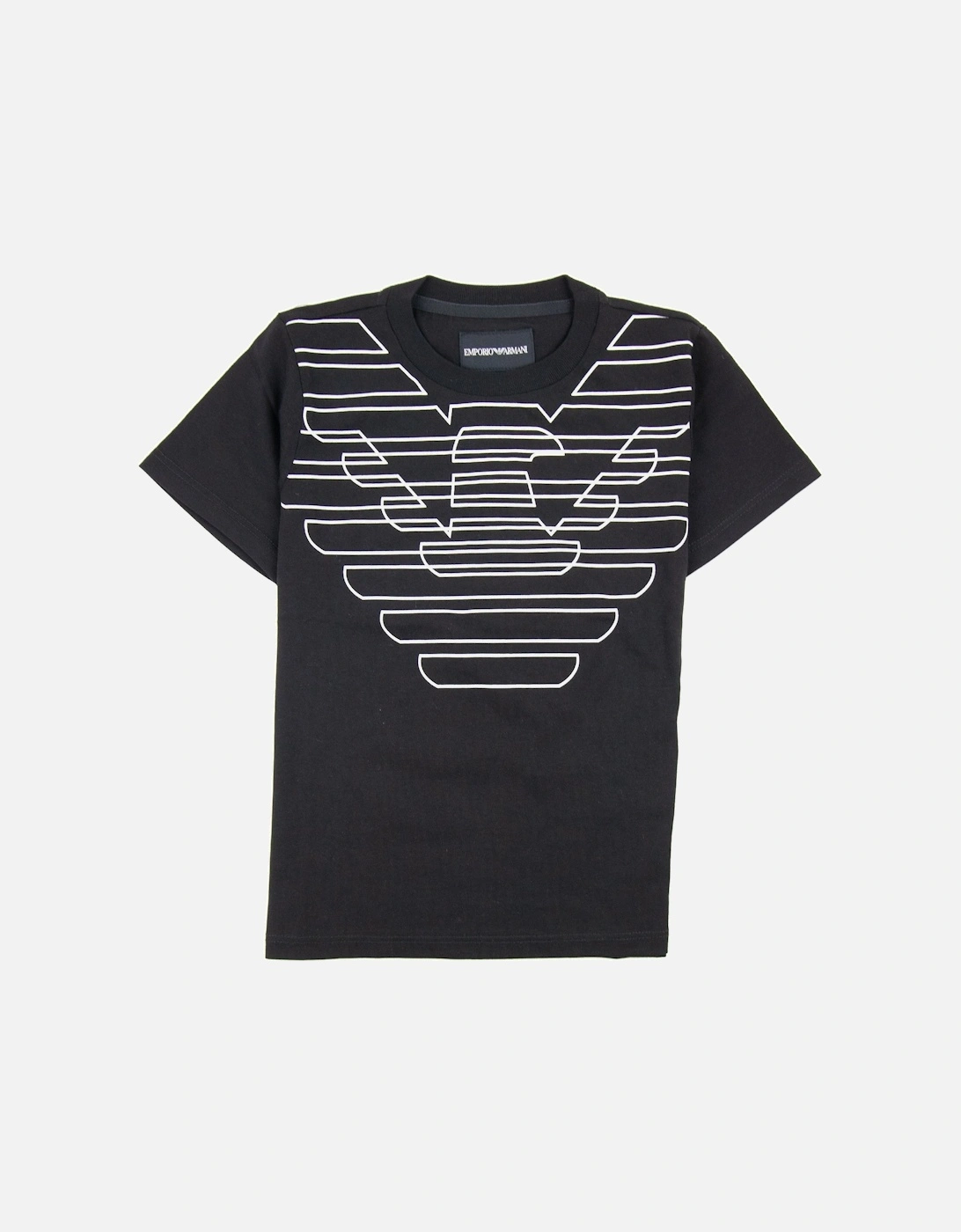 Jnr Eagle Logo Tshirt Black APR1, 3 of 2