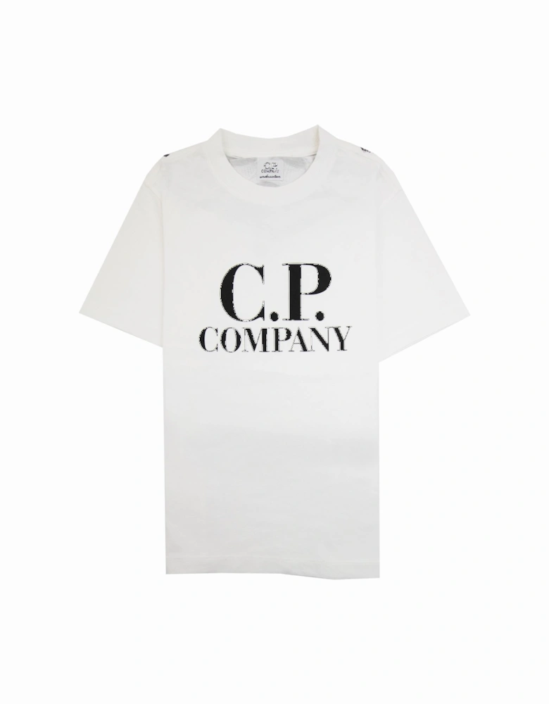 Undersixteen Chest Logo Back Goggle T-shirt White 103