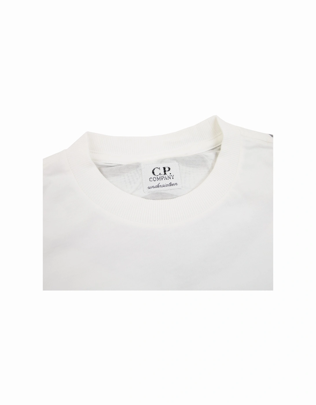 Undersixteen Chest Logo Back Goggle T-shirt White 103