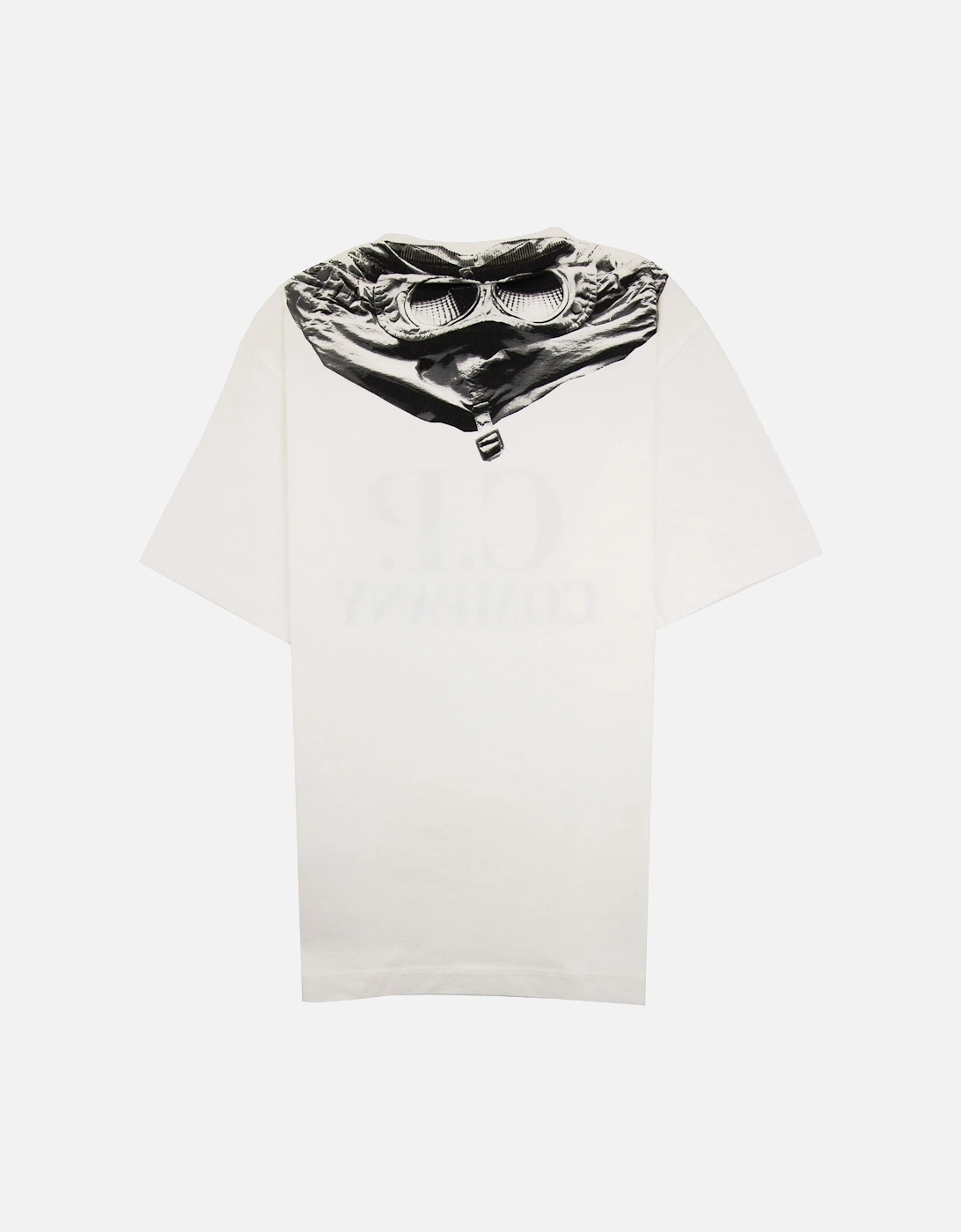 Undersixteen Chest Logo Back Goggle T-shirt White 103