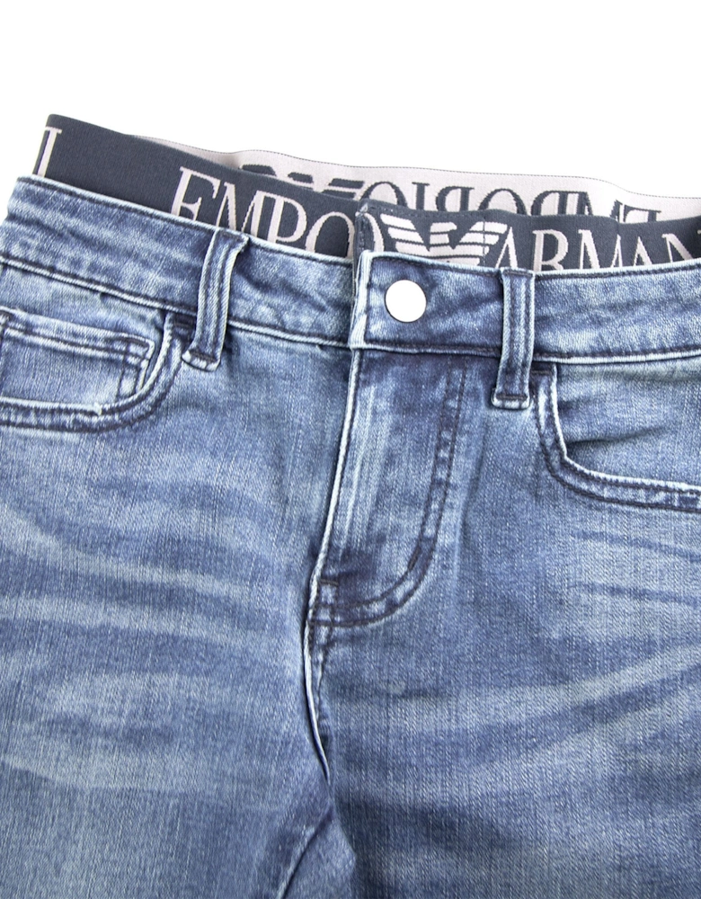 Jnr Waistband Denim Jean