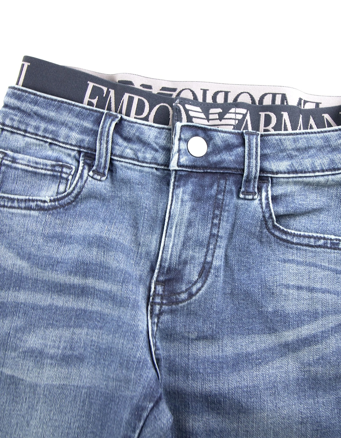 Jnr Waistband Denim Jean