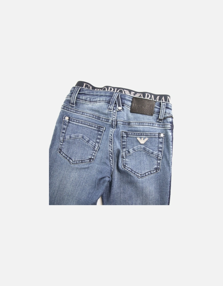 Jnr Waistband Denim Jean