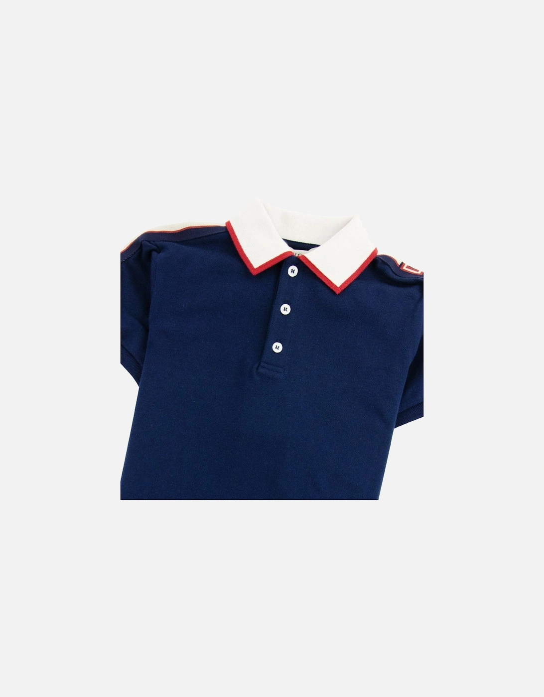 Junior Arm Logo Polo Shirt Blue