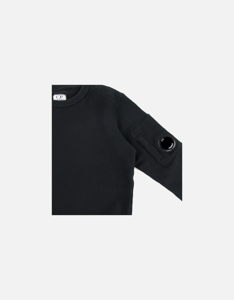 C.P. Company Undersixteen Lens Fleece Sweatshirt Black 999