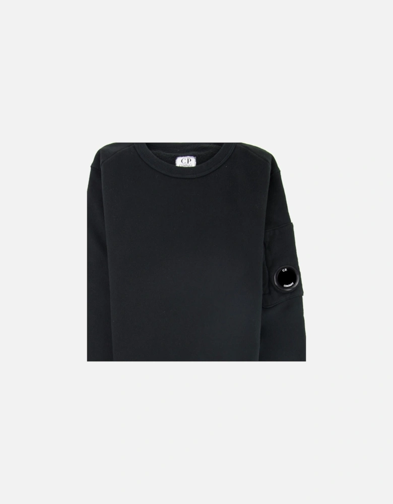 C.P. Company Undersixteen Lens Fleece Sweatshirt Black 999