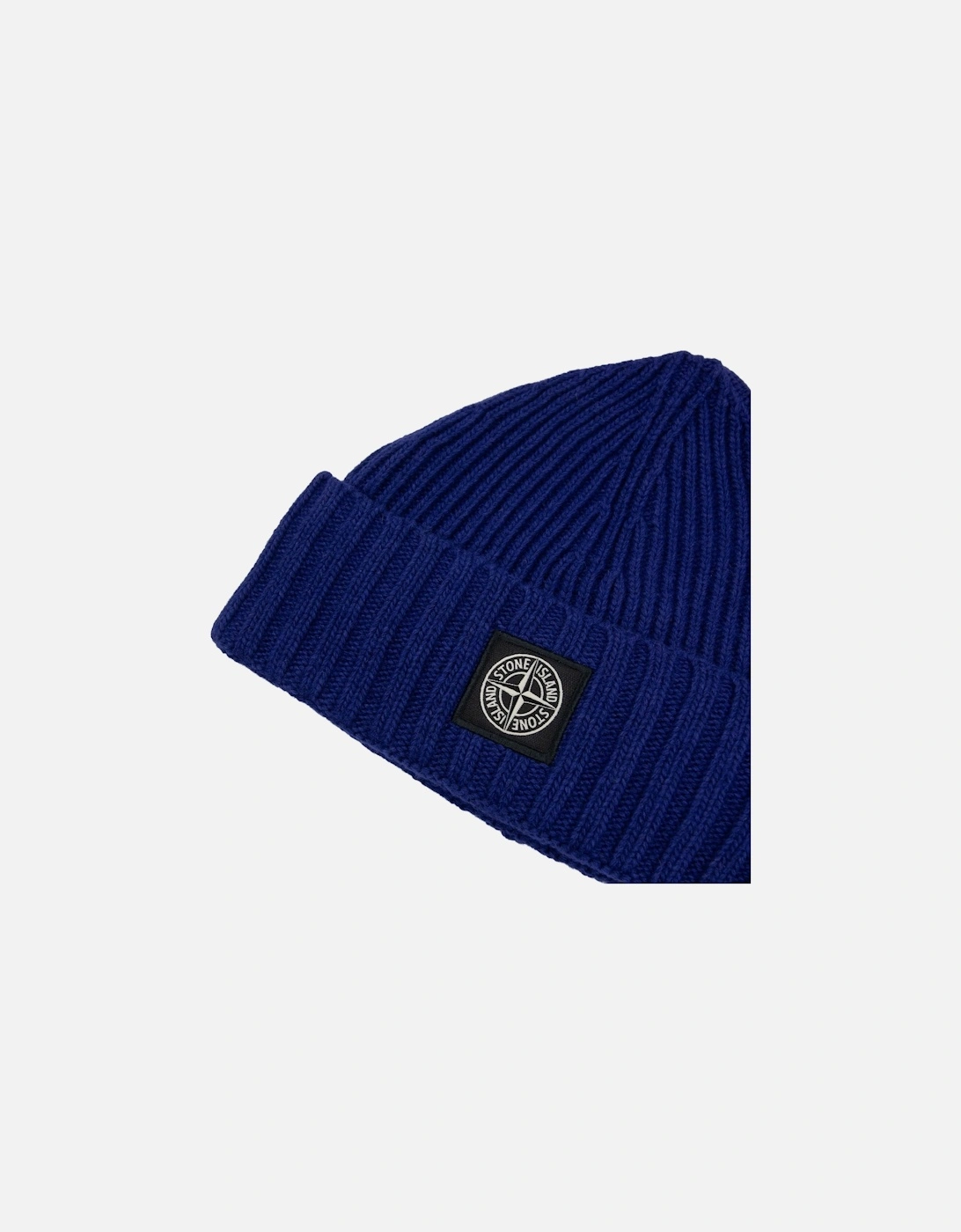 Junior N03z3 Wool Ribbed Beanie Electric Blue V0022