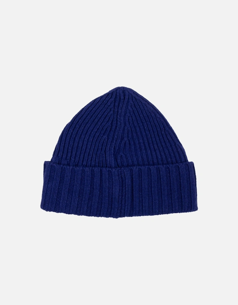 Junior N03z3 Wool Ribbed Beanie Electric Blue V0022