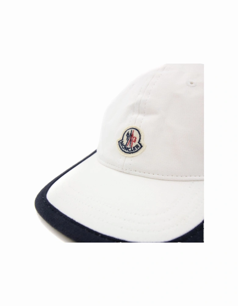 Junior Logo Cap White
