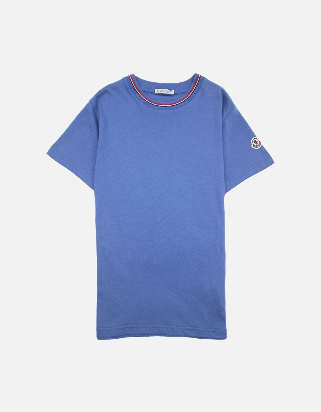 Junior Maglia Embroidered Arm Logo T Shirt Blue 706, 4 of 3