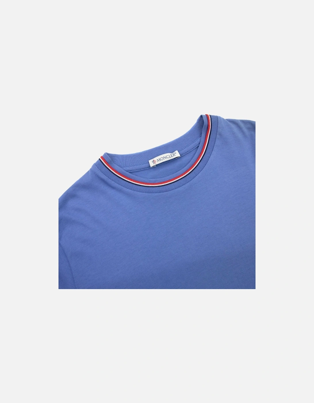 Junior Maglia Embroidered Arm Logo T Shirt Blue 706