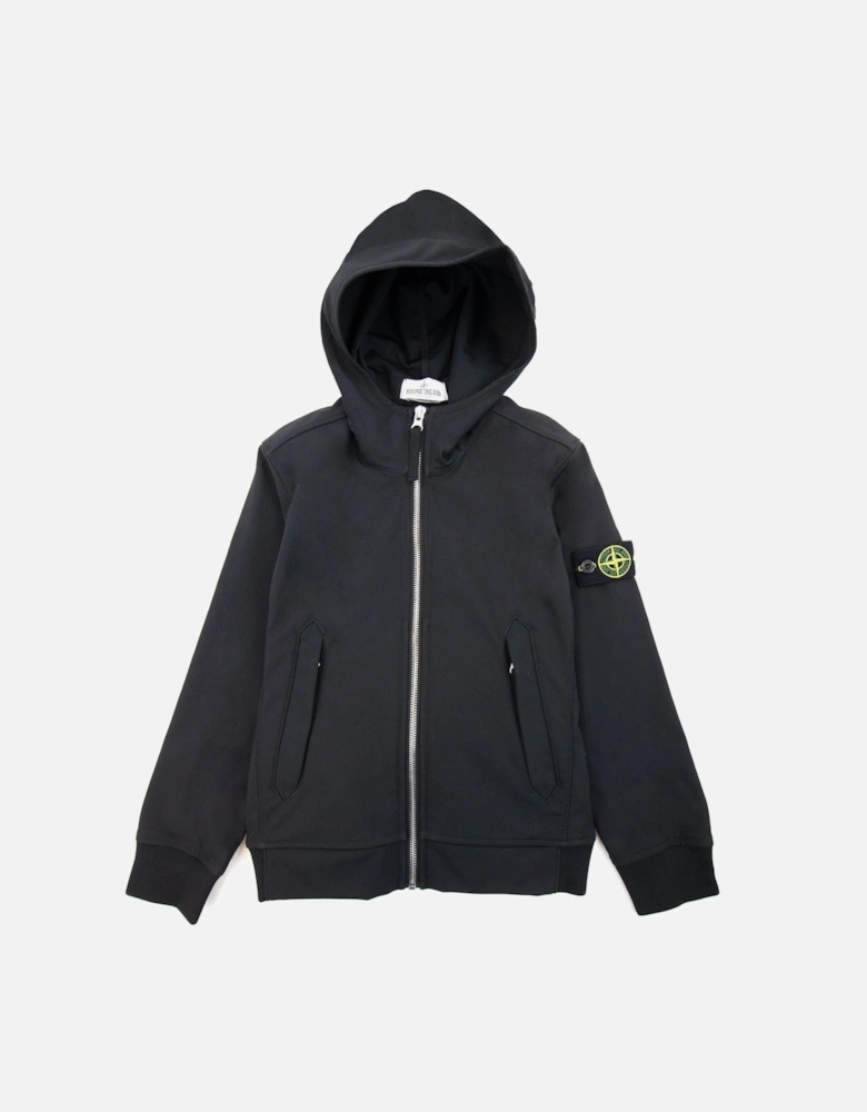 Junior 640134 Light Soft Shell-r Jacket Black V0029