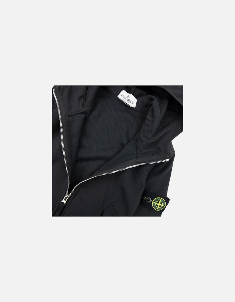 Junior 640134 Light Soft Shell-r Jacket Black V0029