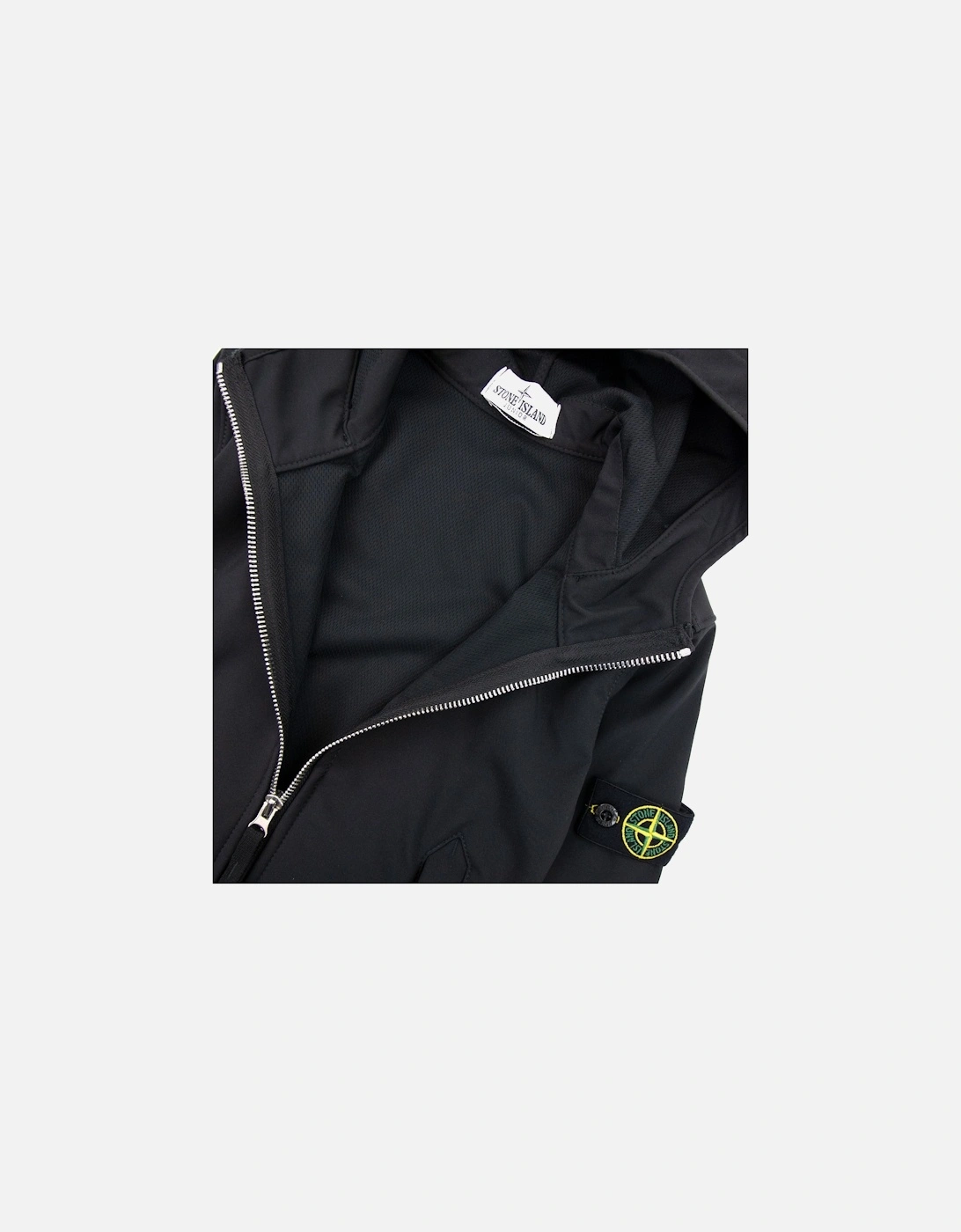 Junior 640134 Light Soft Shell-r Jacket Black V0029