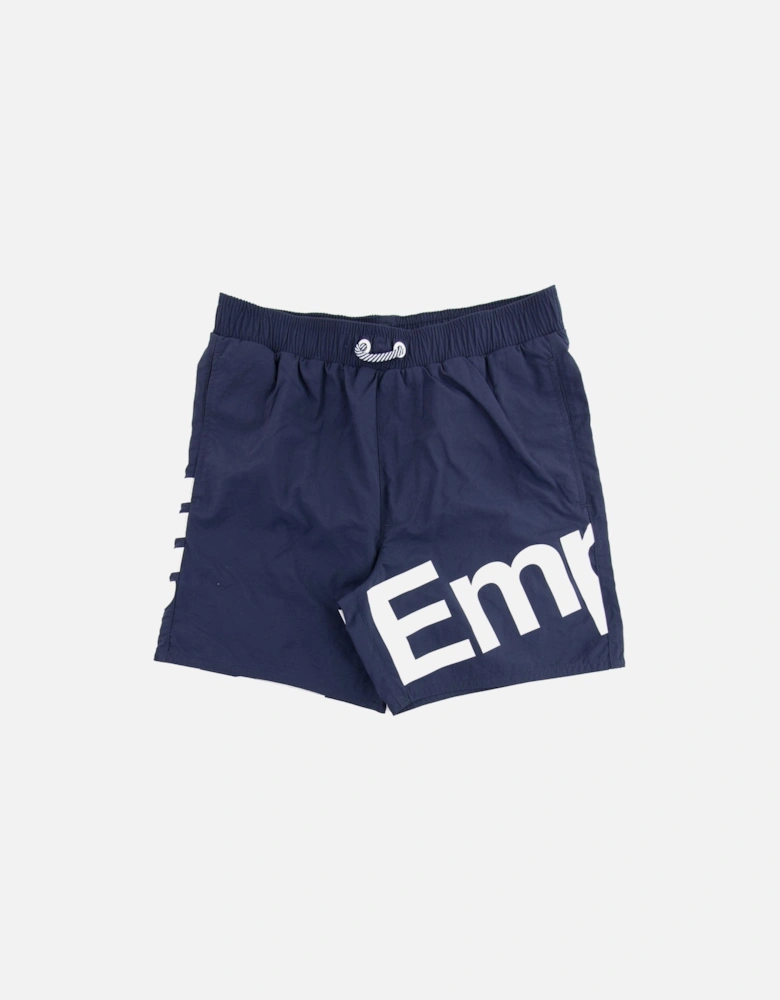 Junior Beachwear Boxers Navy Blue