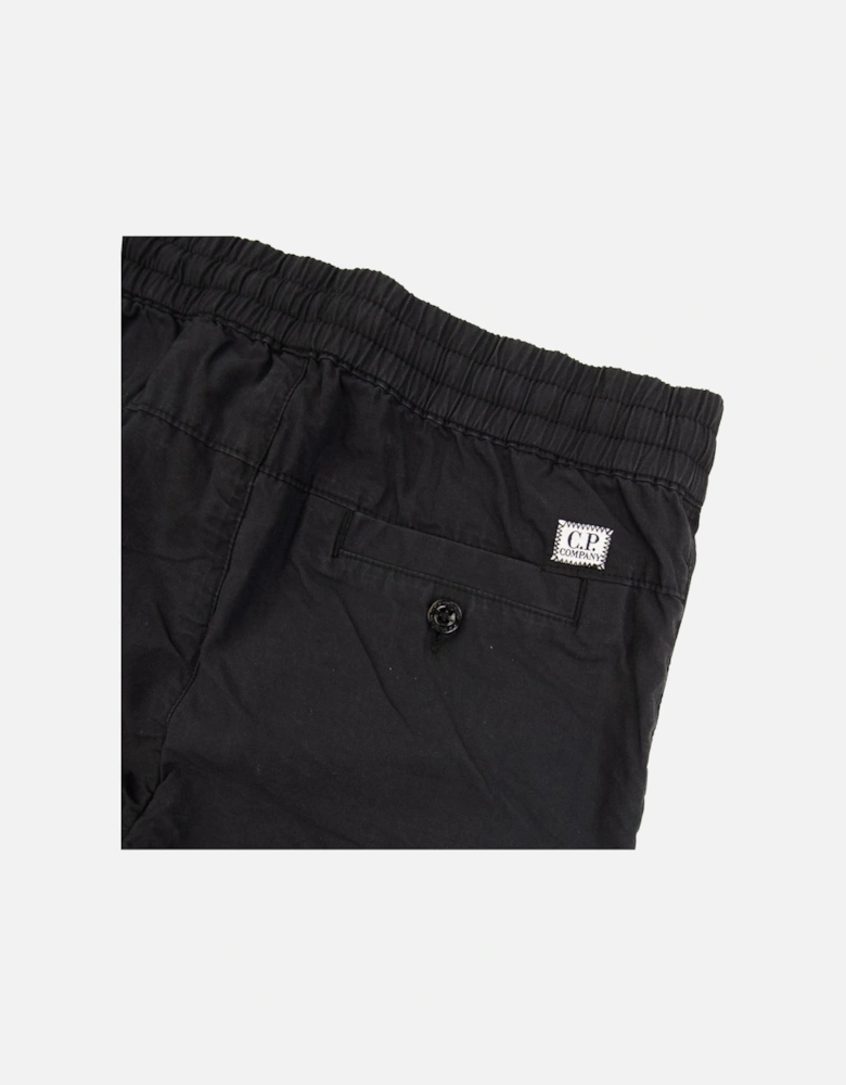 Undersixteen U16 Cotton Linen Cargo Pants Black 999