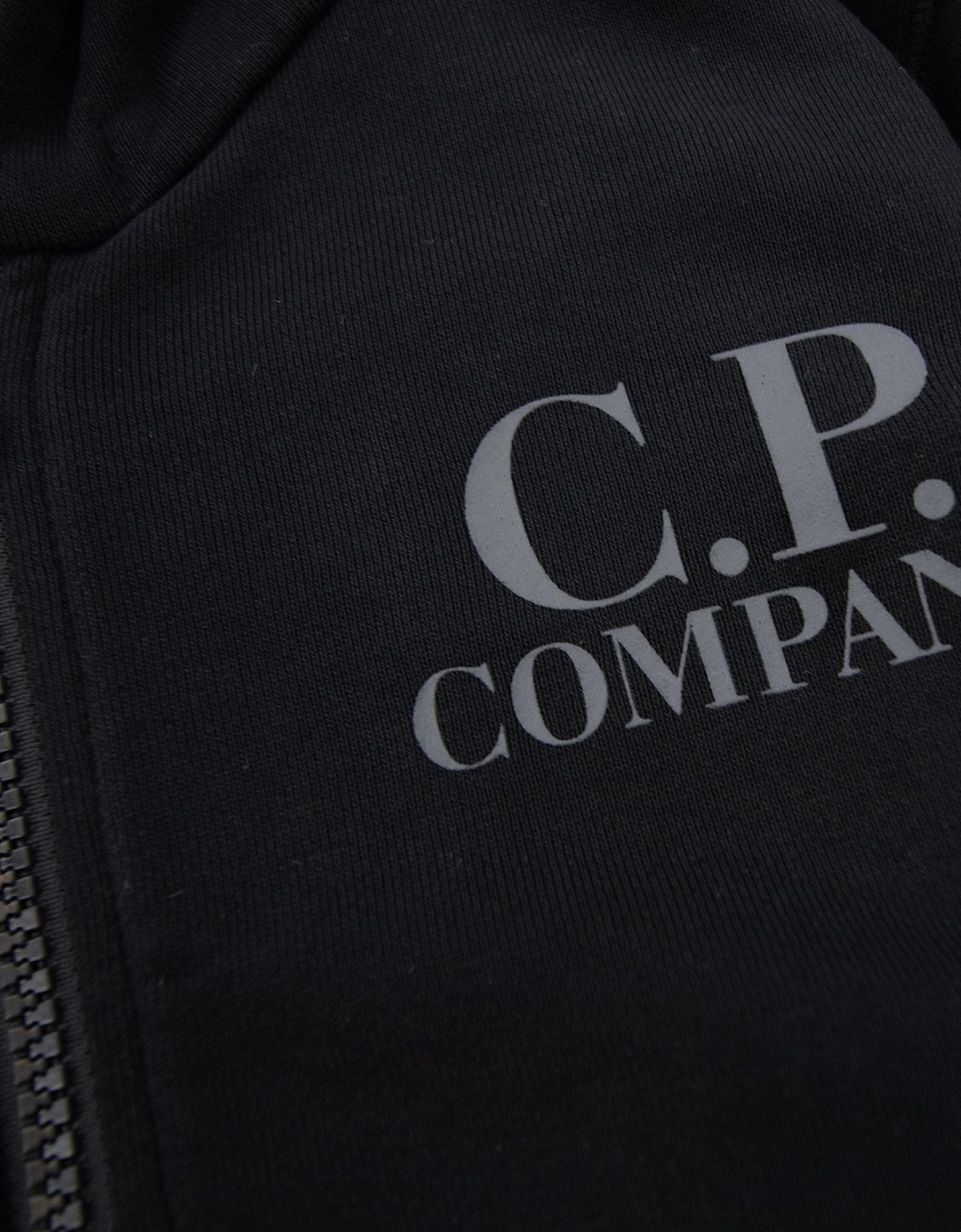 Undersixteen U16 Diagonal Fleece Goggle Hooded Sweatshirt Black 999