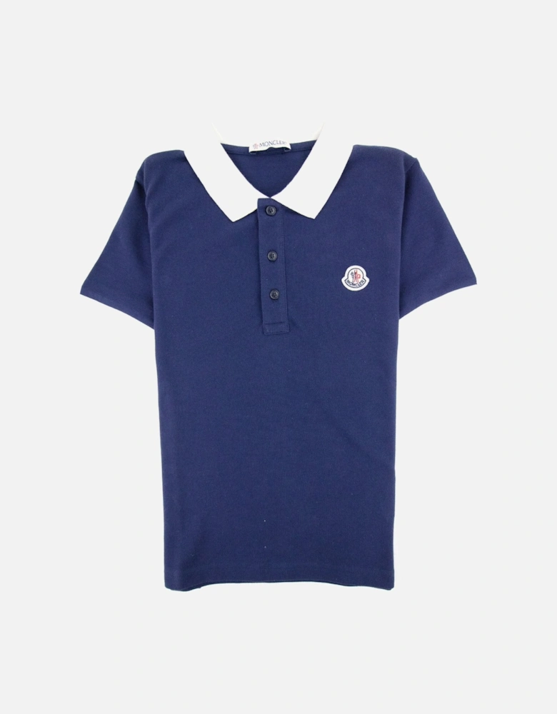 Junior Logo Maglia S/s Polo Navy